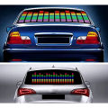 LED Neon Car Light Decoration Window Sticker Music Rhythm Sound Activated Equalizer Flash Strobe Light. 