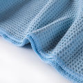 MJJC WATER MAGNET WAFFLE DRYING TOWEL 60X80CM - BLUE. 