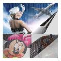 Perforated Vinyl One Way Vision Film for Window Glass Sticker. 