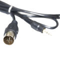 【shenggangshangmao001】Car Black AUX Audio Cable CD to auxiliary MP3 Adapter lead fit For Kenwood. 