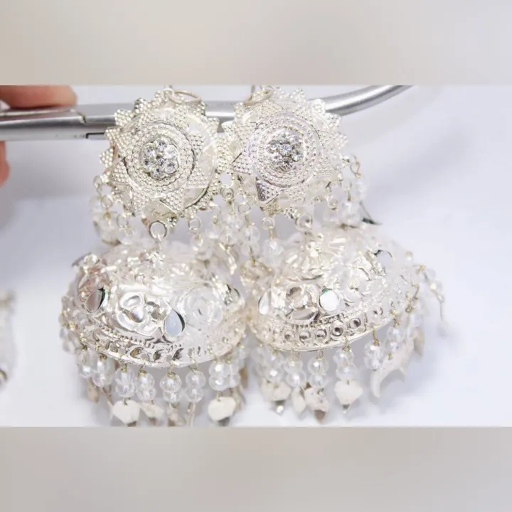 Antique%20jhumka%20earnings%20pure%20silver%20(%20pure%20chandi%20)%20-%20Image%206
