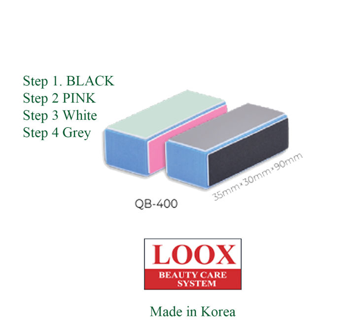 NAIL BUFFER 4 WAY  LOOX  KOREA