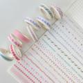 Cute Slim Masking Tape Washi Tape Decorative Tape Journal Decor Scrapbooking. 