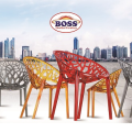 Boss BP-309-PC Poly Carbonate Crystal Tree Chair. 