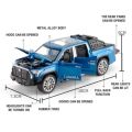 Diecast Toyota Tundra Pickup Truck Double Cabin Vigo Dala Toy Car Scale 1:32 Color May Vary. 