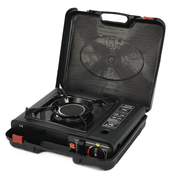 portable stove with LPG Option and briefcase for camping