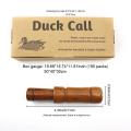 Natural Wood Hunting Calls for Luring Pro Series Duck Call. 