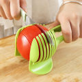 Kitchen Gadgets Handy Plastic Onion Rack Potato Tomato Slicer Vegetable Fruit Cutter Safe Cooking Tools Accessories JINBING. 