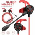 Gaming Handsfree - Wired Earphones 3D Bass Stereo Sound For Gamer- Gaming headphones with Detachable Mic - Gaming Headset - Gaming Handfree For Pubg | Cs | Cod |Fortnite - In-Ear Gaming Earphones - Noise Cancelling Earphones - Earphones For Gaming. 