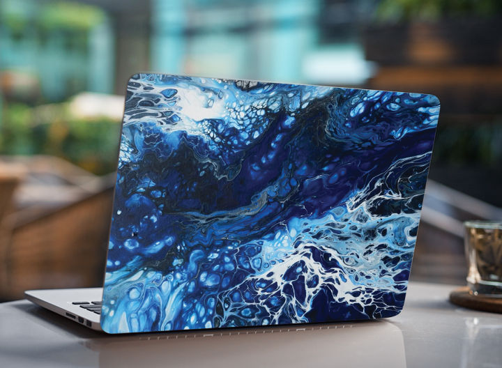 Blue%20marble%20Laptop%20Skin%20Vinyl%20Sticker%20Decal,%2012%2013%2013.3%2014%2015%2015.4%2015.6%20inch%20Laptop%20Skin%20Sticker%20Cover%20Art%20Decal%20Protector%20Fits%20All%20Laptops%20-%20Image%202