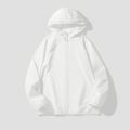 Douyin Kuaishou, a substitute for the hair ice silk sunscreen clothing, men's summer couple jacket, American hooded windbreaker, thin style. 