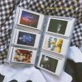 Photo Album 3 inch transparent photo album used for 84 Polaroid mini business card holder storage bags photo album interstitial photos Movie tickets Idol Cards polaroid album. 