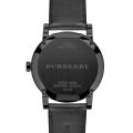 Burberry Wrist Watch For Men Quartz Black Leather Strap Black Dial 42mm Watch BU9906. 