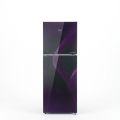 Haier HRF-458TIFPA1 DC Purple Glass Refrigerator | 15.5 Cubic Feet Twin Inverter Fridge | A.SPE Sterilization | Turbo Cooling | Energy Efficient Double Door Refrigerator. 