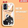 JIUMOO Case For Realme C33 Case One Piece Naruto Pattern Monster Bowknot Casing Transparent Soft Silica Gel Shockproof Phone Cases Camera Lens Protective Cover. 