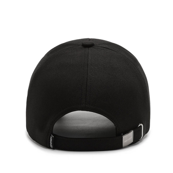 Short%20Brim%20Baseball%20Hat%20For%20Men%20Solid%20Color%20Duck%20Tongue%20Cap%20Cotton%20Casual%20Sun%20Visors%20Fashion%20Male%20Peaked%20Caps%20-%20Image%206