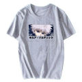 Anime TShirt Hunter X Hunter Killua Eyes Print Men T-Shirt Fashion Casual Tees Top Cotton T Shirt Streetwee Harajuku. 