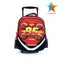 3D Children's Trolley Backpack with Wheel for Pre-Nursery, KG Kids Character School Trolley Backpack. 