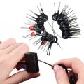 8PCS Tool set  Circuit Board Auto Plug Wire Harness Terminal Extraction Pick Connector Crimp Pin Back Needle Remove Tool Set. 