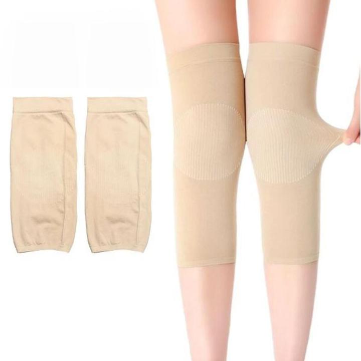 Knee Support Protector, Knee Pads, Kneecap Men's and Women's Fitness Skin And Black Color