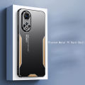 For Huawei Nova 9 Nova 9 Pro Phone Case，Frosted Metal PC Hard Shell Back Cover. 