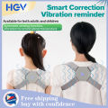 Smart Electric Vibrational Posture Corrector Belt, Comfortable Adjustable Therapy for Upper, Lower, Back & Shoulder Pain Relief, Back Brace Smart belt with USB Support charger. 