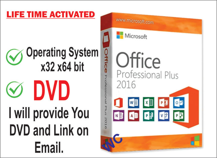 Microsoft Office PRO Plus 2016 v16.0.4266.1003 RTM + Activator x32 and x64 (i will provide you Scan Code) More info come chat box
