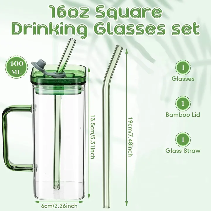 Techmanistan%20Random%20Color%20400ml%20Square%20Glass%20Mug%20With%20Handle,%20Straw%20&%20Lid,%20Drinking%20Glass,%20Adorable%20Glass%20Cups%20with%20Lids%20and%20Straw,%20Glass%20Tumbler%20Coffee%20Cup%20Coffee%20Mug%20-%20Image%202
