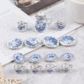 Miniature Items Cha Game Dollhouse Tea Set Toys for Girls Te Game for Girls Jugs and Cups Te Game Set Dining Ware Toys. 