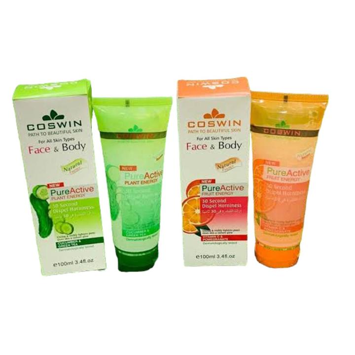 Coswin Face and Body Cleansing Scub Gel Pure Active