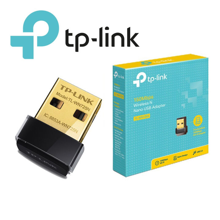 TP-Link Wi-Fi Adapter TL-WN725N 150Mbps Wireless N Nano USB Adapter