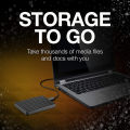 750GB SEAGATE USB 3.0 PORTABLE EXTERNAL DRIVE. 