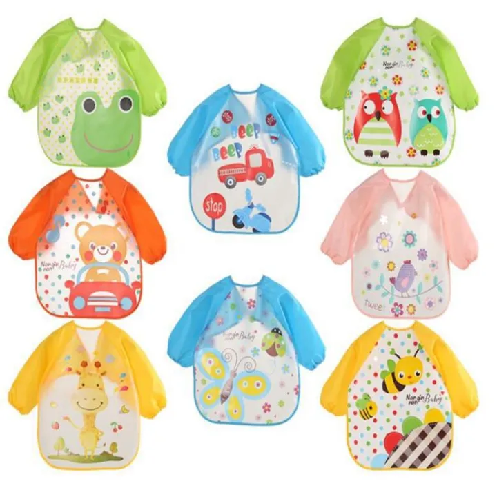 Cute%20Baby%20Bibs%20Waterproof%20Long%20Sleeve%20Apron%20Children%20Feeding%20Smock%20Bib%20Burp%20Painting%20Drawing%20Soft%20Toddler%20Clothing%20Bandana%20Bibs%20-%20Image%203
