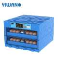 128 Eggs YIWANG Full Automatic Incubator Dual Supply AC/DC Hatcher Machine. 