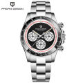PAGANI Design New Casual Quartz Watch VK63 Movement Stainless Steel Water Resistant 100m Chronograph Men's. 