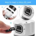 CPVAN WiFi Security Camera, 1080P Outdoor Camera Works with Echo Show, Wireless Security System, Night Vision -15M IP Camera, Two-Way Audio, IP66 Waterproof, Motion Detection, Resolution (1920*1080),SD Card Support - Mx64GB, (not included).. 