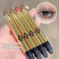 ZVEV Lazy Eyeshadow Pencil is a touch of molding, earthy color, lying silkworm double-headed eyeshadow stick, no flying powder, no fading eyeshadow stick. 