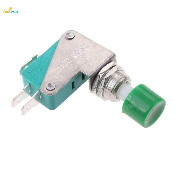 4-10pack Micro Switch DS438-448 Tactile Push Button Switch 15A 125/250VAC Green , Green, 4 Pcs