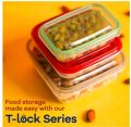"IKEA Style High-Quality Thumb Lock Food Containers - 7PCS Set, Precious Stackable Plastic Storage Boxes". 