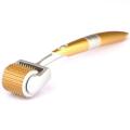 ZGTS Professional Gold Plated  Needles Titanium Alloy Derma Roller, Gold.. 