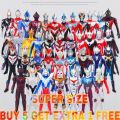 BUY 5 GET 1 FREE!! SUPER SIZE 23cm Ultraman New Soft rubber Blu Gaia Darklops Zero Gruebe Monster Action Figure Emperor Infinite Form Children's Toys Holiday Gifts Ultraman. 