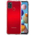 Samsung Galaxy A21s Back Cover Transparent Extra Bumper Anti Shock Soft Crystal Clear Case For Galaxy A21s. 