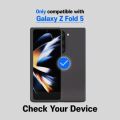 Whitestone Dome [EA Privacy] for Samsung Galaxy Z Fold 5 Privacy Screen Protector Full Coverage Glass Shield (With Easy Install Kit) – Pack of 2. 