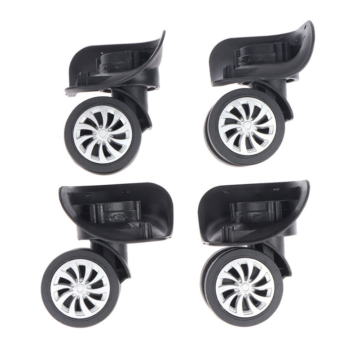 4Pcs Suitcase Luggage Universal 360 Del gree Swivel Wheels Trolley Wheel Tools