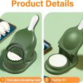 GlobalStar 2 in 1 Dumpling Maker Gujiya, Samosa Maker, Momos Maker Machine, Dumpling Mould for Gujiya Ghughra Making Kitchen Dumpling Puri Maker. 