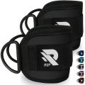 Adjustable D-ring Gym Ankle Strap Durable Cuffs for Cable Machines Workouts Leg & Butt Weight Lifting Exercises. 