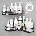 Set of 2 Bathroom kitchen Punch rack , multifuctional shampoo & accessories holder. 
