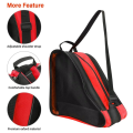 FTS Export Quality Professional Roller Skating Bag Handbag Universal Roller Skates with side pocket, Breathable Ice Skate Bags with Adjustable Shoulder Strap, Oxford Cloth Skating Shoes Storage Bag. 