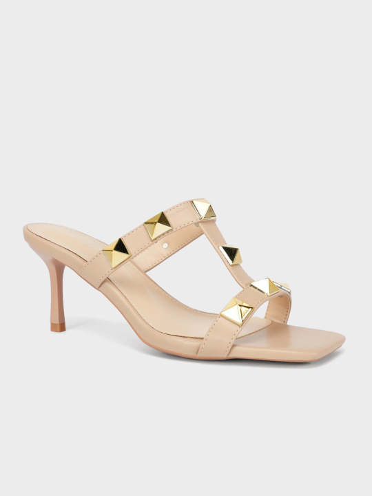 Unze London Women "BEYYINA" Stylish Decorated Sandals For Women - Sandals For Women