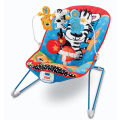Baby Bouncer Toddler Rocker with Calming Vibration - Blue. 